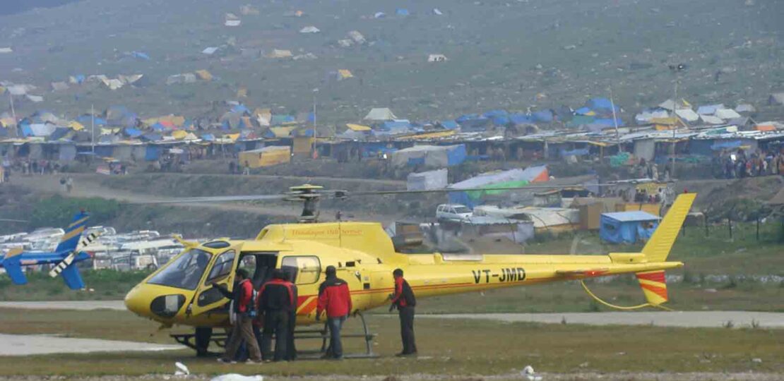 Amarnath-By-Helicopter